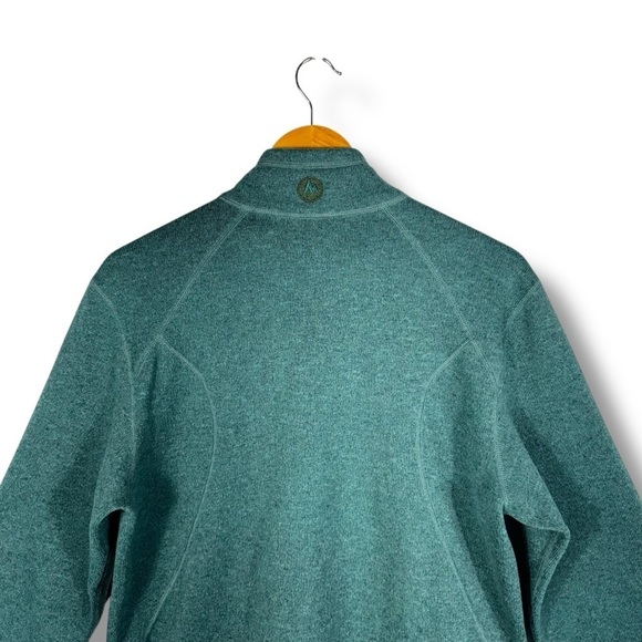Marmot Drop Line 1/2 Zip Pullover Lightweight Jacket, Kelley Green, Size Large - Picture 13 of 14